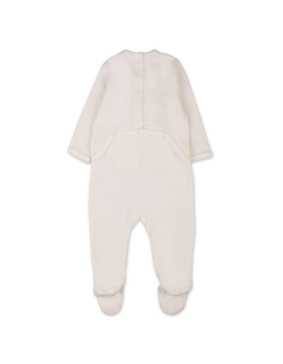 Infant Baby Sleepsuits Bambies Bear Footed Cream at Zubaidas Official Pakistan