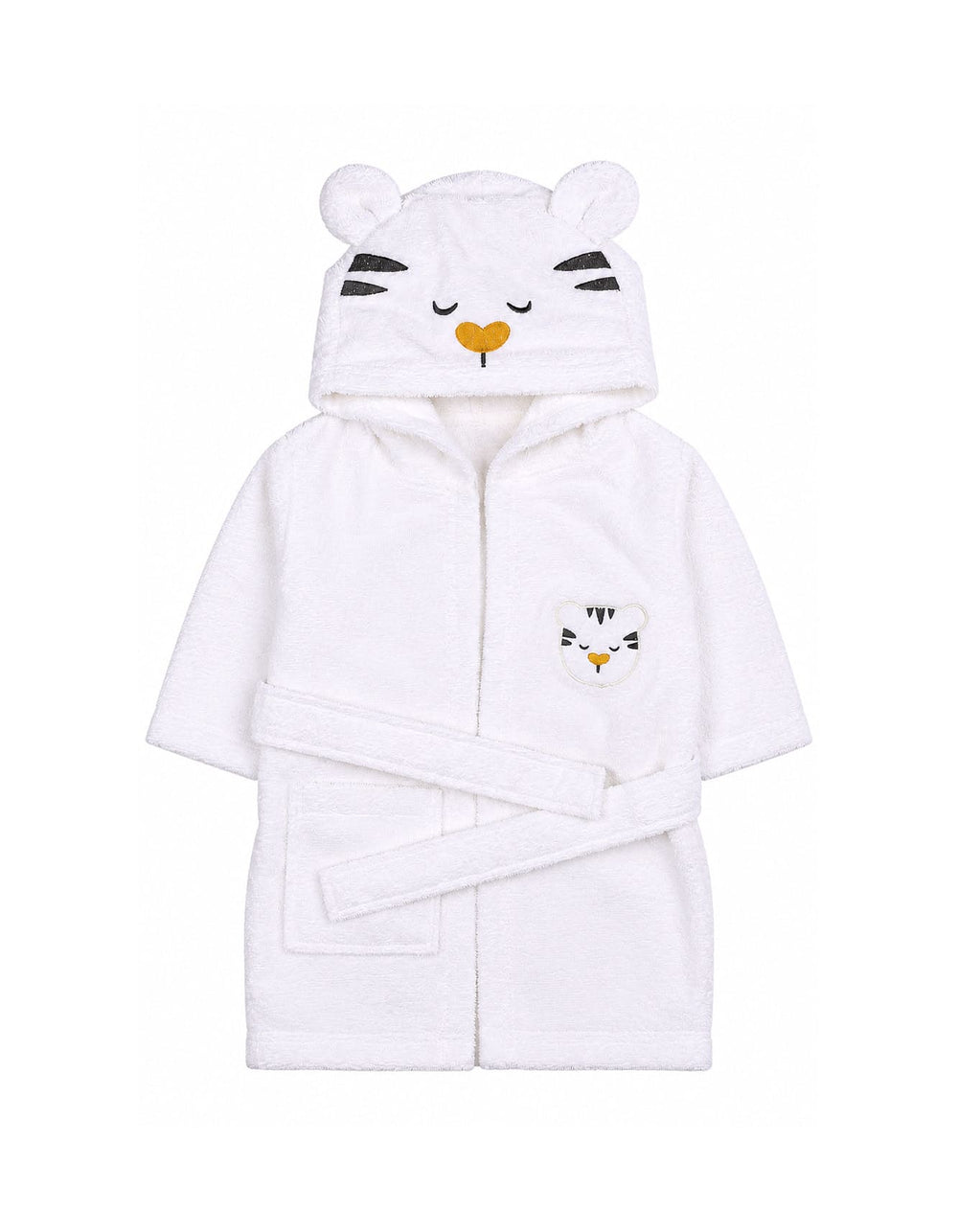 Infant Bath Towel Gift Set 4 Pcs Lion White at Zubaidas Official Pakistan
