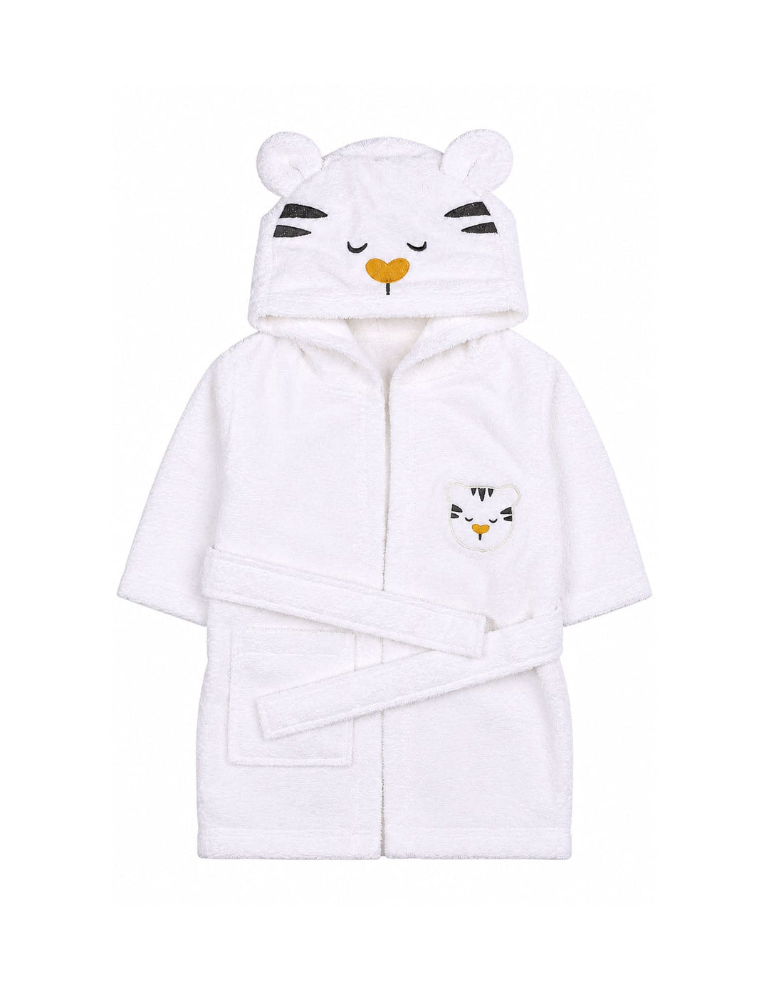 Infant Bath Towel Gift Set 4 Pcs Lion White at Zubaidas Official Pakistan