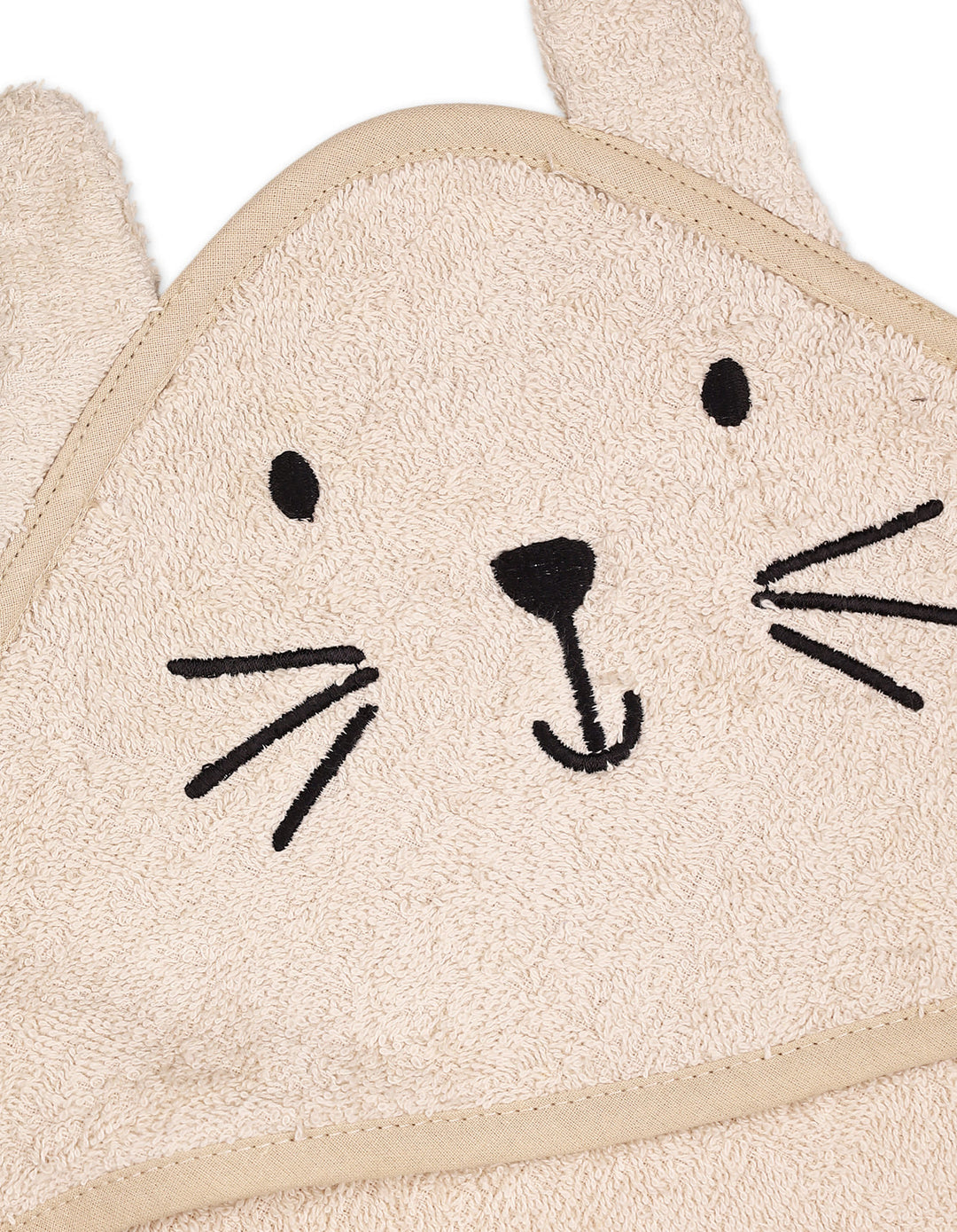 Infant Bath Towel Hooded Bambies Bunny Beige at Zubaidas Official Pakistan