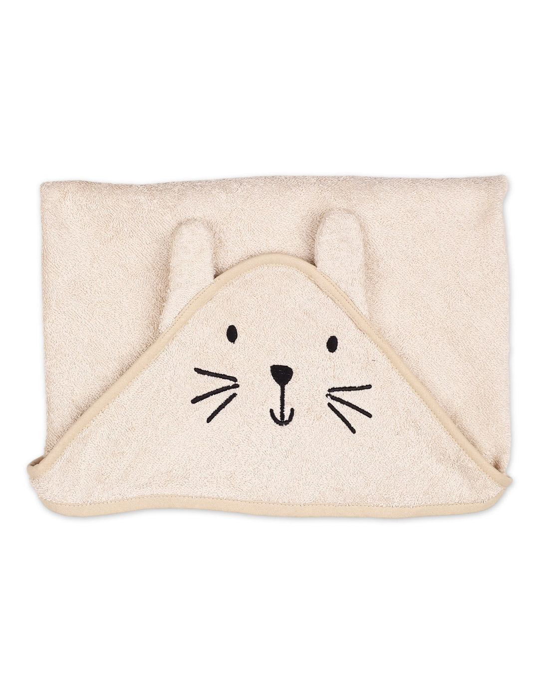 Infant Bath Towel Hooded Bambies Bunny Beige at Zubaidas Online Pakistan