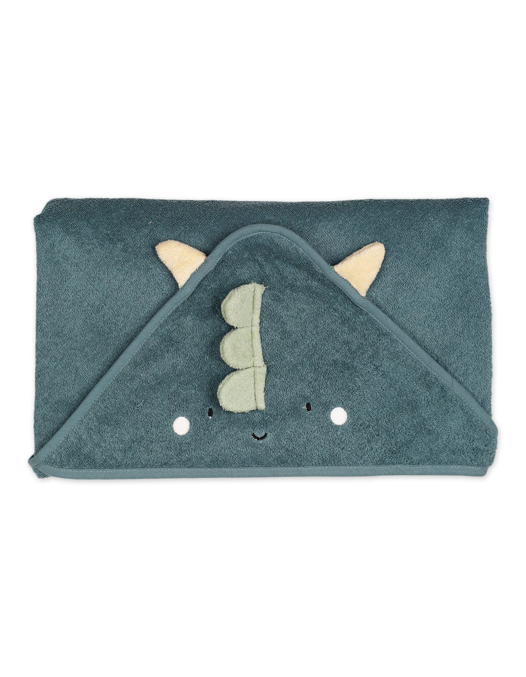 Infant Bath Towel Hooded Bambies Dinosaur Teal at Zubaidas Online Pakistan