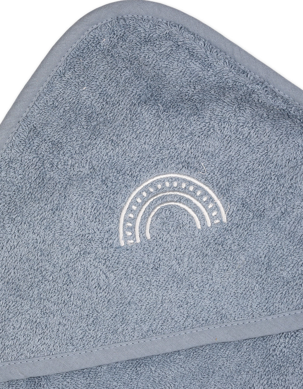 Infant Bath Towel Hooded Bambies Rainbow Grey at Zubaidas Official Pakistan