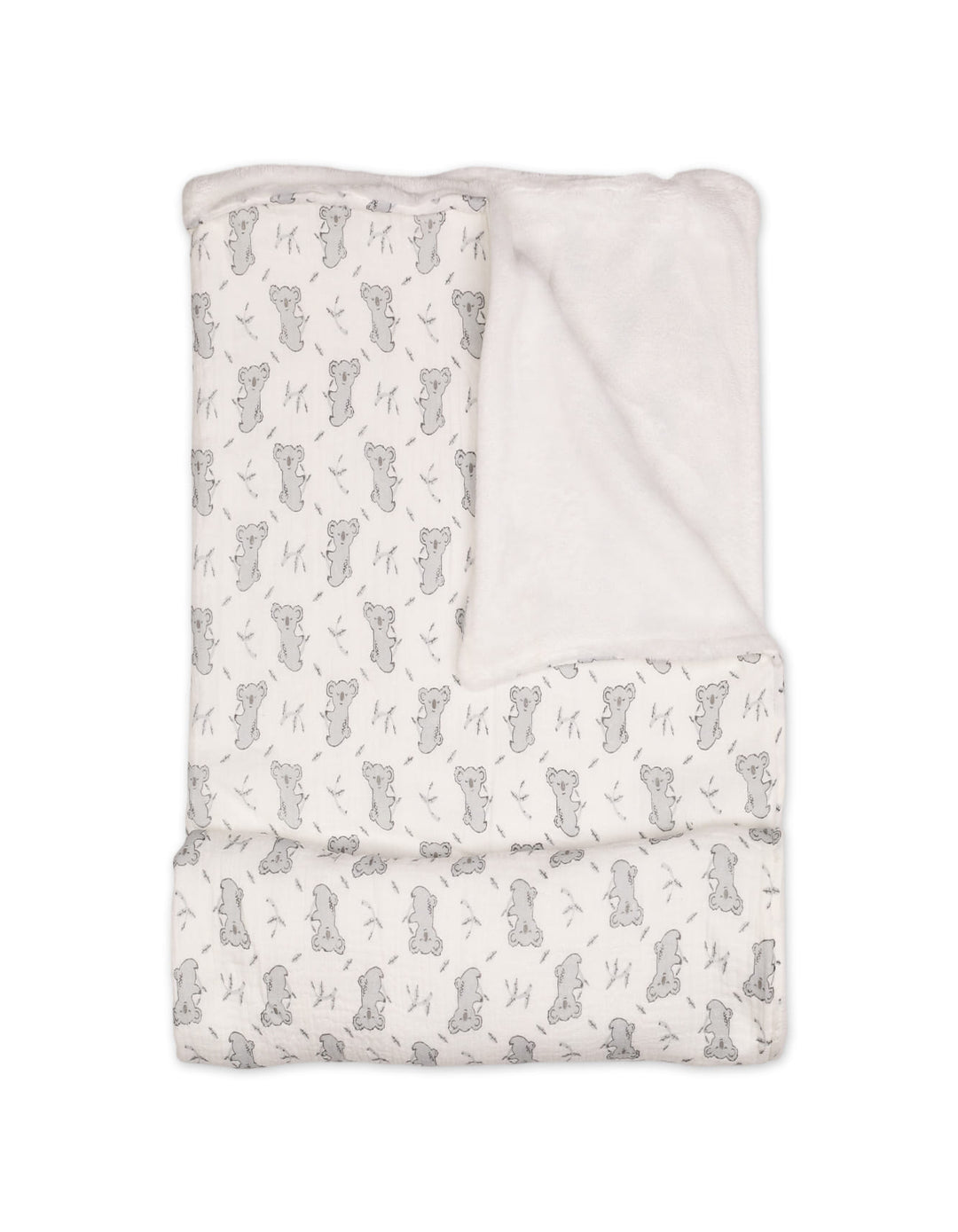 Infant Blanket Koala White and Grey at Zubaidas