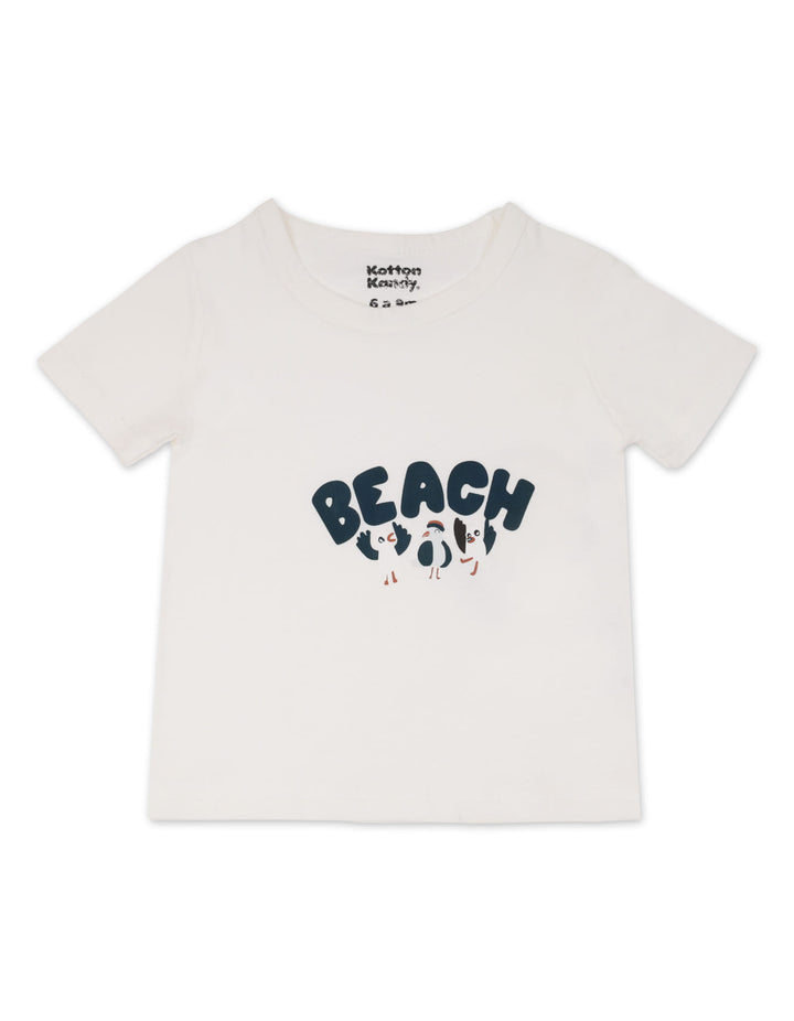 Infant Boy 2 Pcs Summer Outfit Beach Adventure at Zubaidas Official Pakistan