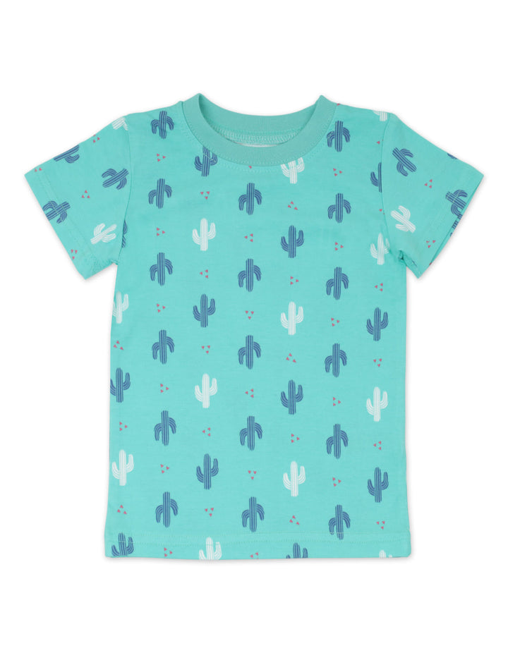 Infant Boy 3 Pcs Summer Outfit Cactus Cool at Zubaidas Number 1 Baby and Kids Store in Pakistan