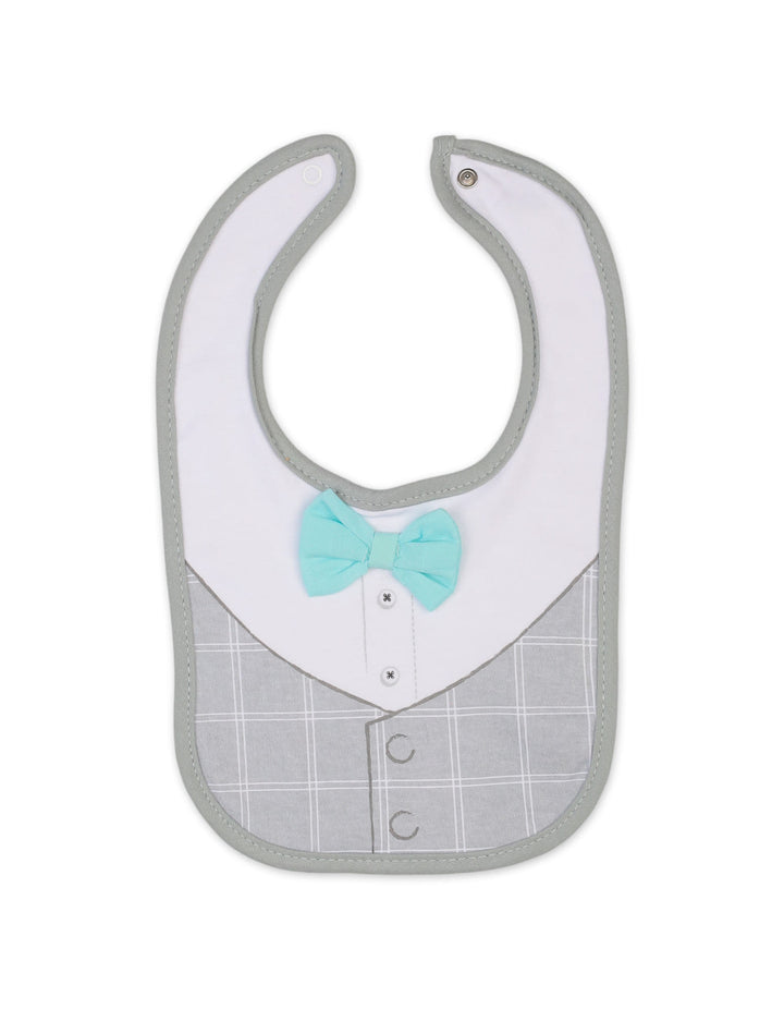 Infant Boy 5 Piece Bibs Set Gentleman at Zubaidas Online Pakistan