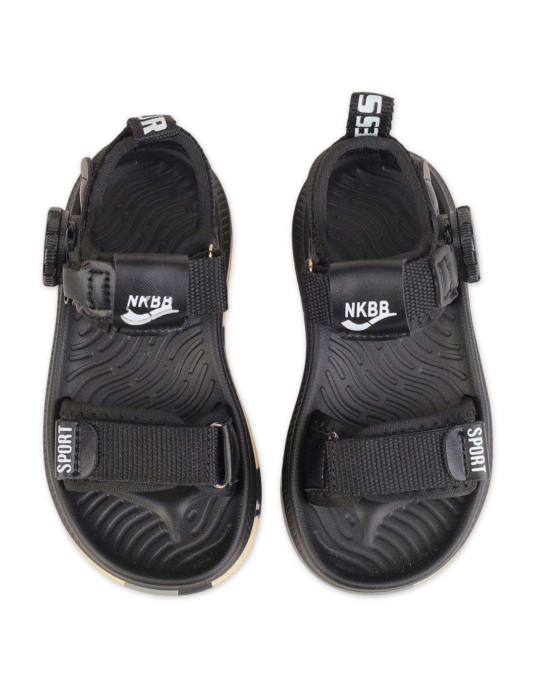 Infant Boy and Boy Adventure Sandals Black at Zubaidas