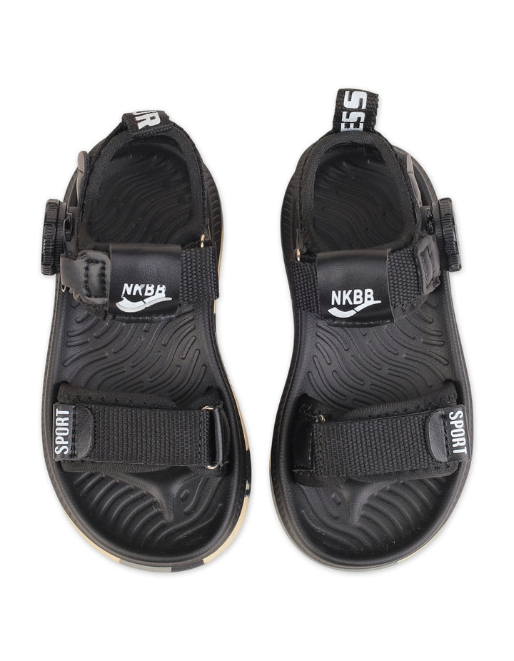 Infant Boy and Boy Adventure Sandals Black at Zubaidas