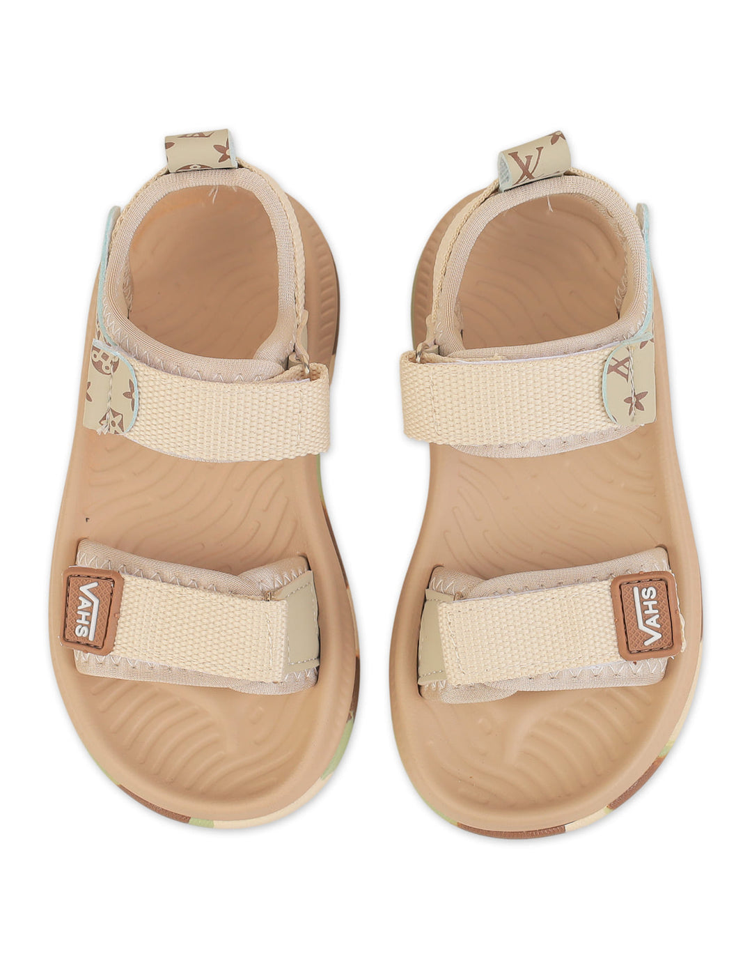 Infant Boy and Boys Sporty Sandals Beige at Zubaidas