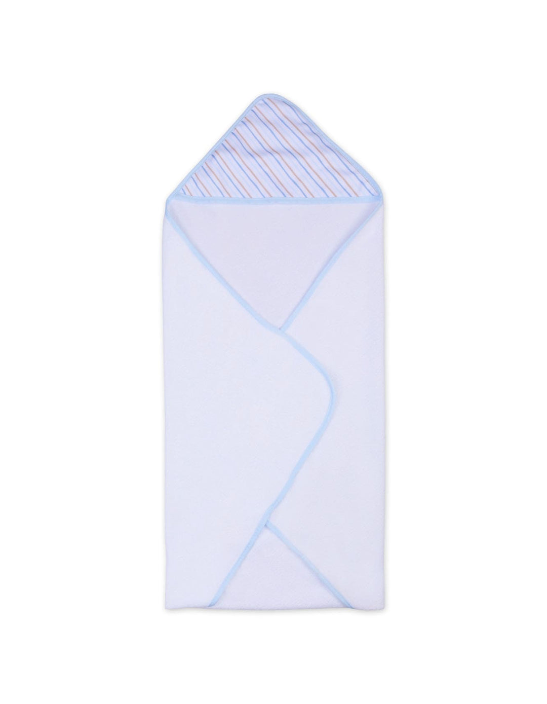 Infant Boy Bath Towel and Washcloth Set Bear Light Blue and White at Zubaidas Best Online Baby Store in Pakistan