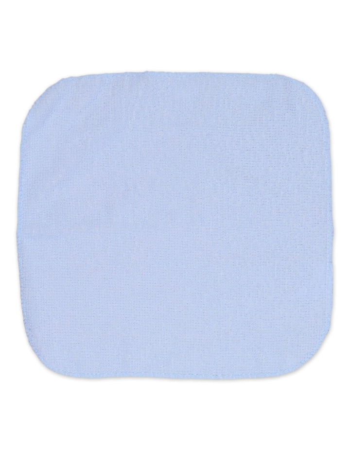 Infant Boy Bath Towel and Washcloth Set Bear Light Blue and White at Zubaidas Best Online Baby Shop in Pakistan