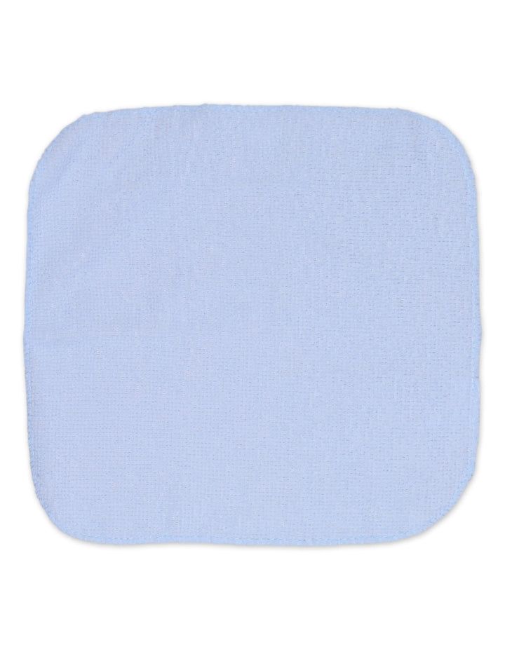 Infant Boy Bath Towel and Washcloth Set Bear Light Blue and White at Zubaidas Most Trusted Baby Store in Pakistan