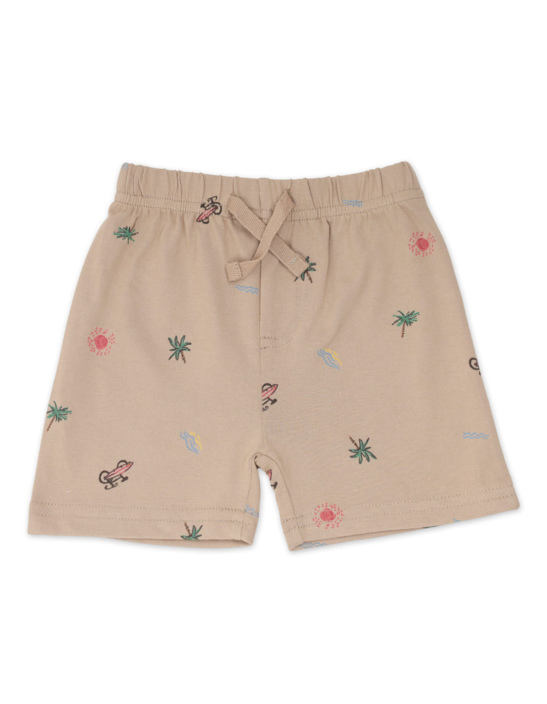 Infant Boy Bodysuit with Shorts 4 Pcs Set Tropical Palm and Sun at Zubaidas Best Online Baby and Kids Store in Pakistan