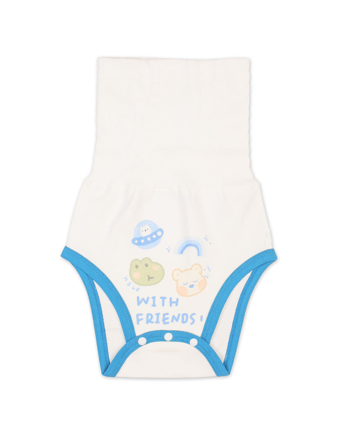 Infant Boy High Waist Diaper Pants Pack of 2 Elephant Blue at Zubaidas Official Pakistan