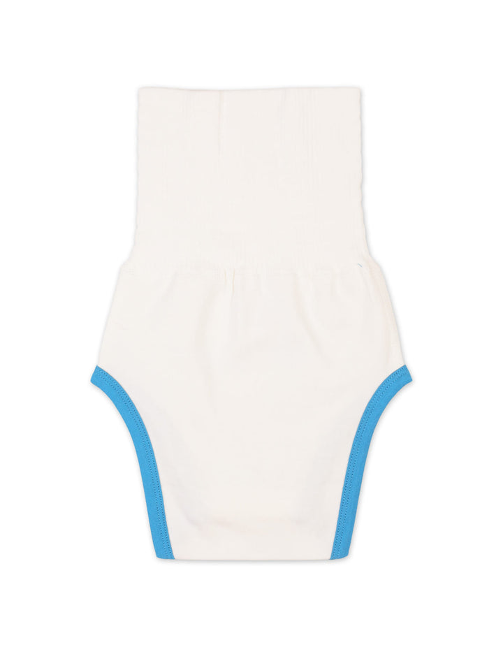 Infant Boy High Waist Diaper Pants Pack of 2 Elephant Blue at Zubaidas Online Pakistan