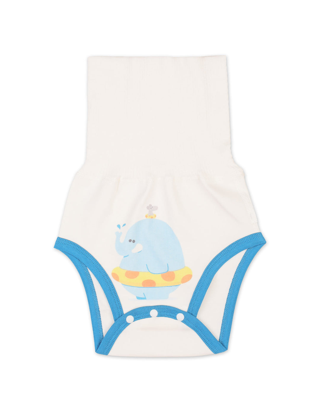 Infant Boy High Waist Diaper Pants Pack of 2 Elephant Blue at Zubaidas Best Baby and Kids Store in Pakistan