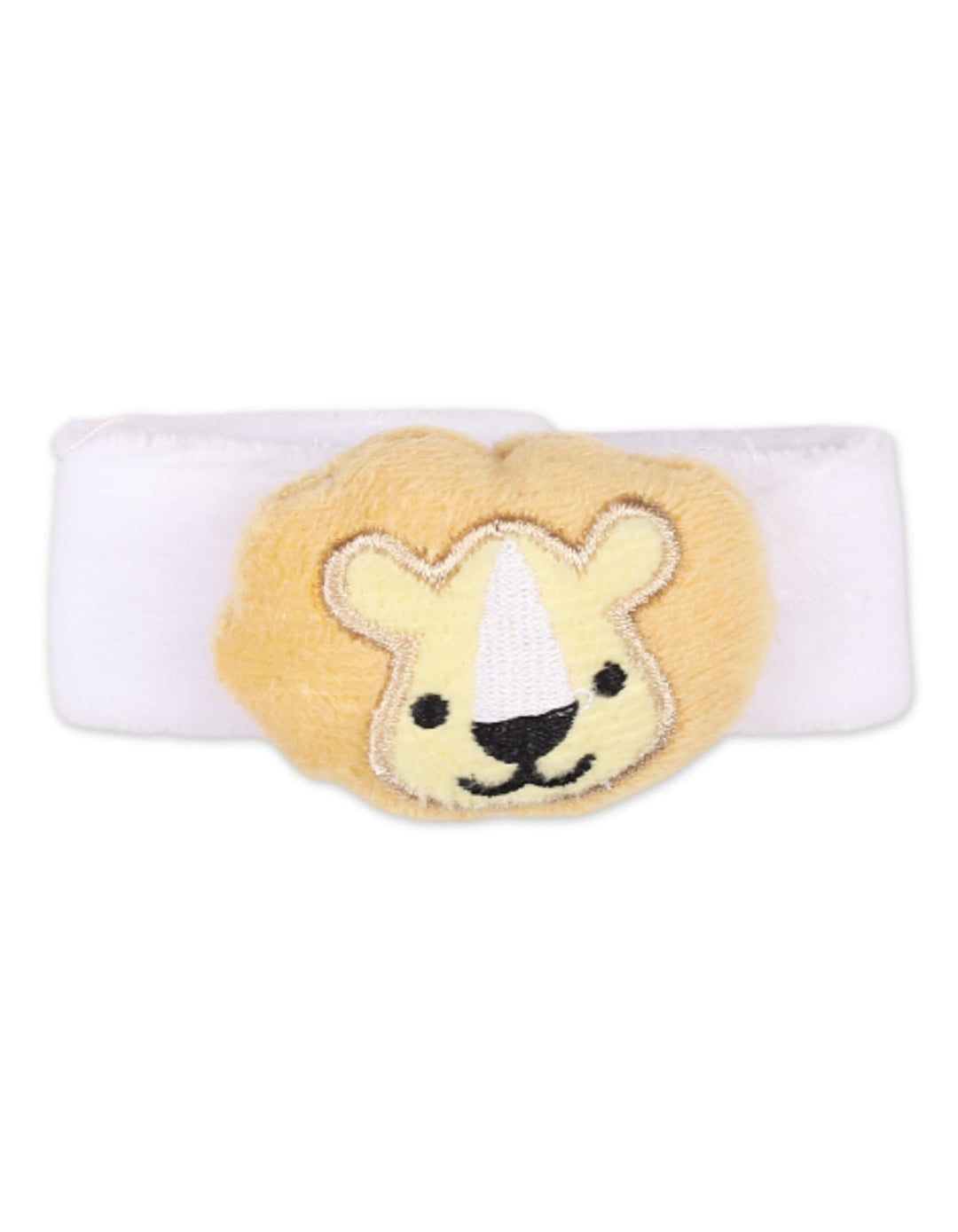 Infant Boy Rattle Booties and Wristband Bambies Lion Yellow at Zubaidas Online Pakistan   
