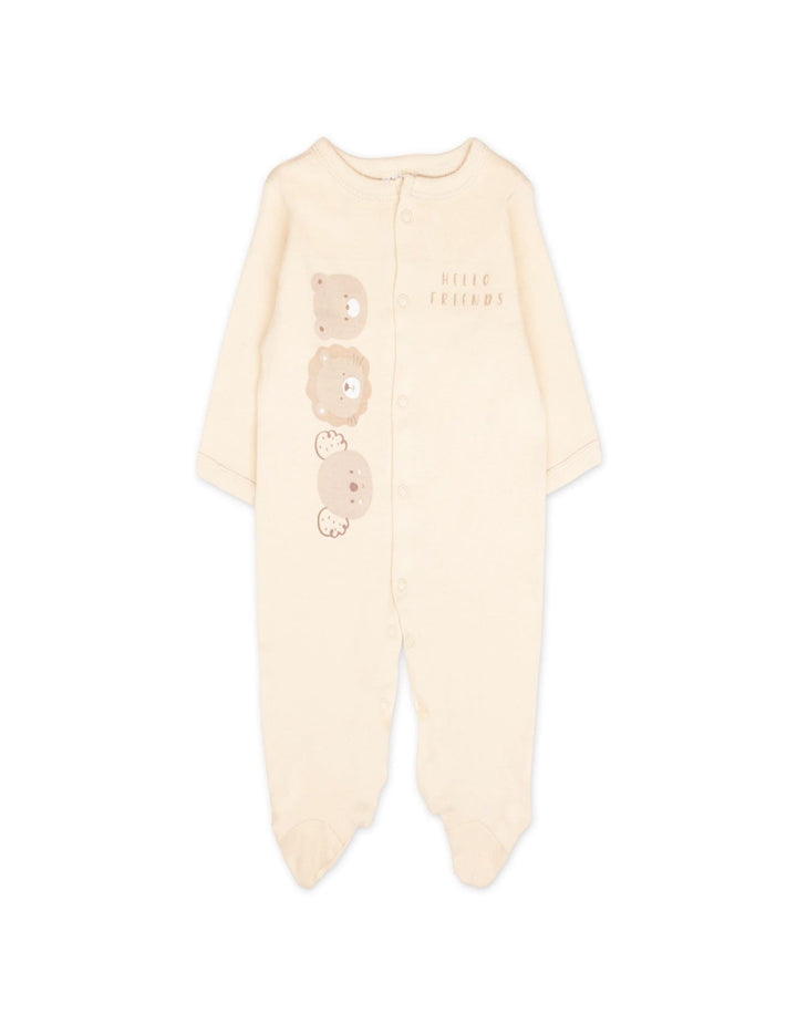 Infant Boy Sleepsuit Pack of 3 Hello Friends at Zubaidas Official Pakistan