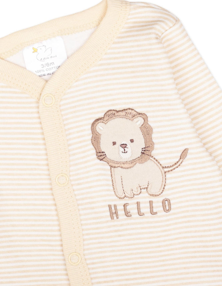 Infant Boy Sleepsuit Pack of 3 Hello Friends at Zubaidas Best Online Baby and Kids Store in Pakistan