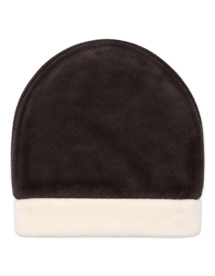 Infant Boy Winter Romper with Cap Black and Cream at Zubaidas Best Online Baby and Kids Store in Pakistan