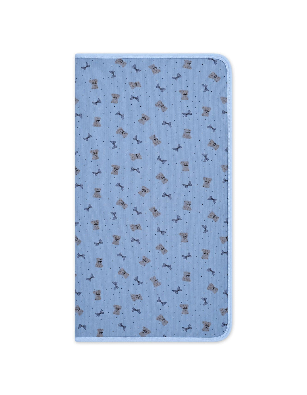 Infant Boy Wrapping Sheet Bear and Ribbon Blue at Zubaidas Online Pakistan