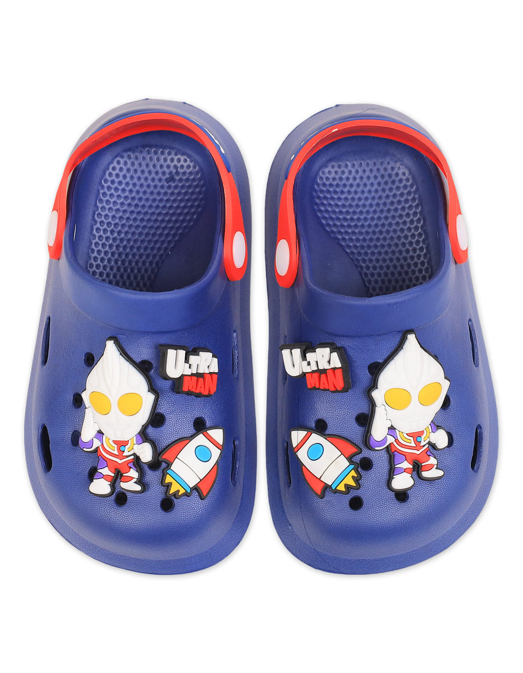 Infant Boys and Toddler Boys Crocs Ultraman Navy Blue at Zubaidas