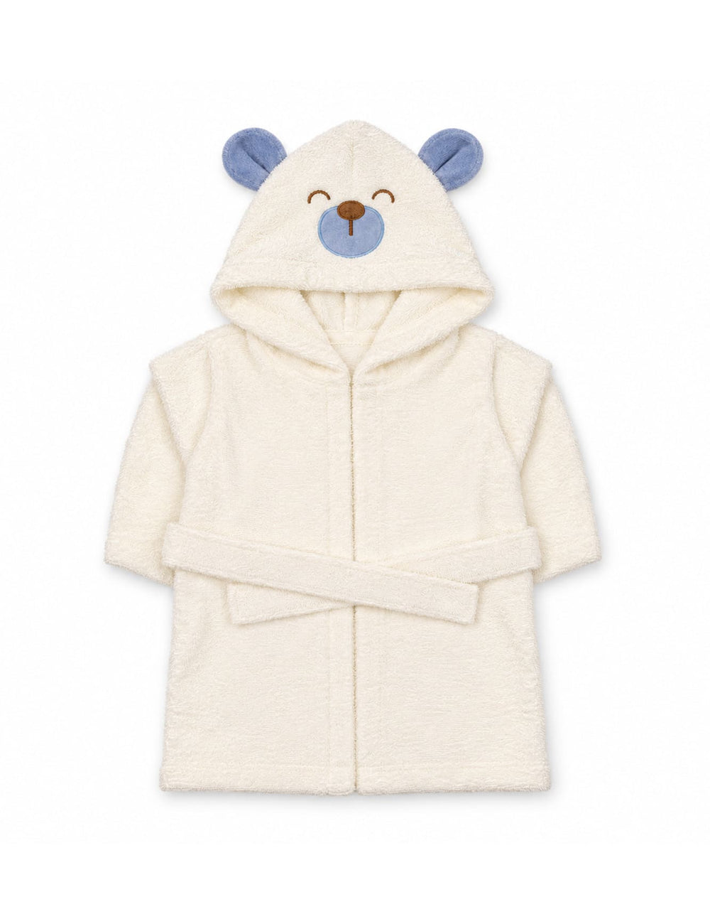 Infant Boys Bath Towel Gift Set 4 Pcs Bear White at Zubaidas Official Pakistan