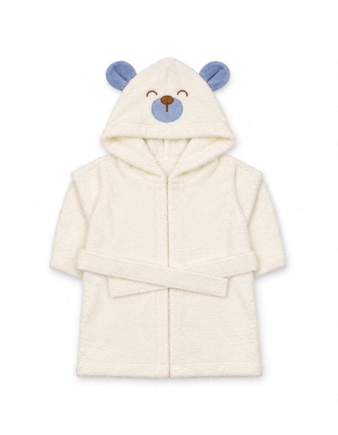 Infant Boys Bath Towel Gift Set 4 Pcs Bear White at Zubaidas Official Pakistan