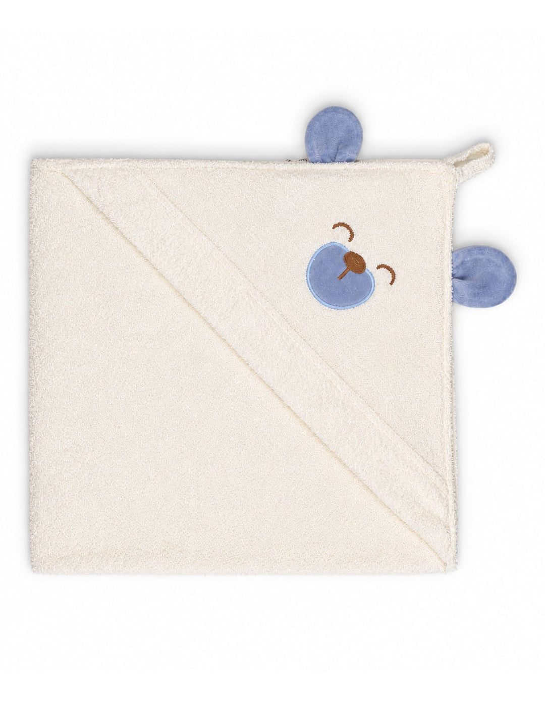 Infant Boys Bath Towel Gift Set 4 Pcs Bear White at Zubaidas Online Pakistan