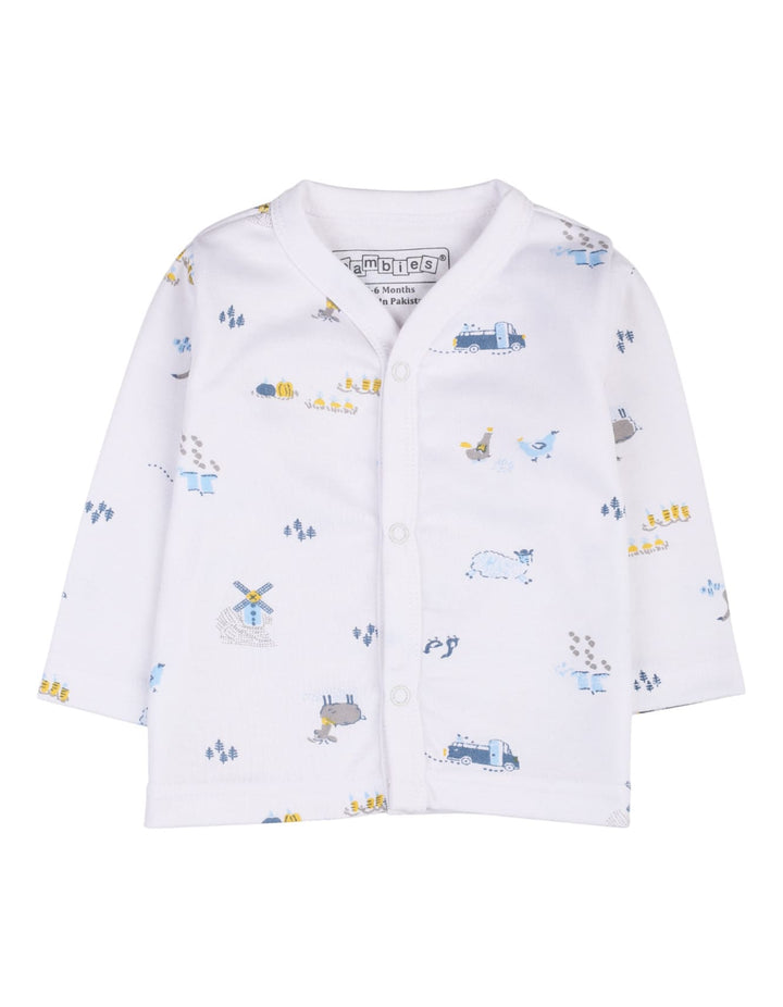 Infant Boys Night Suits Bambies Farmland at Zubaidas Pakistan