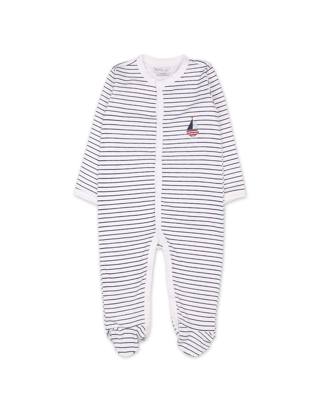Infant Boys Sleepsuit Pack of 3 Bambies Ocean at Zubaidas Online Pakistan