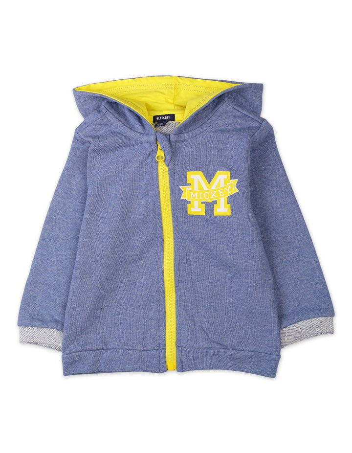 Infant Boys Stylish Winter Dress Sets Bambies Goofy Character Hoodie and Comfortable Pants at Zubaidas Official Pakistan