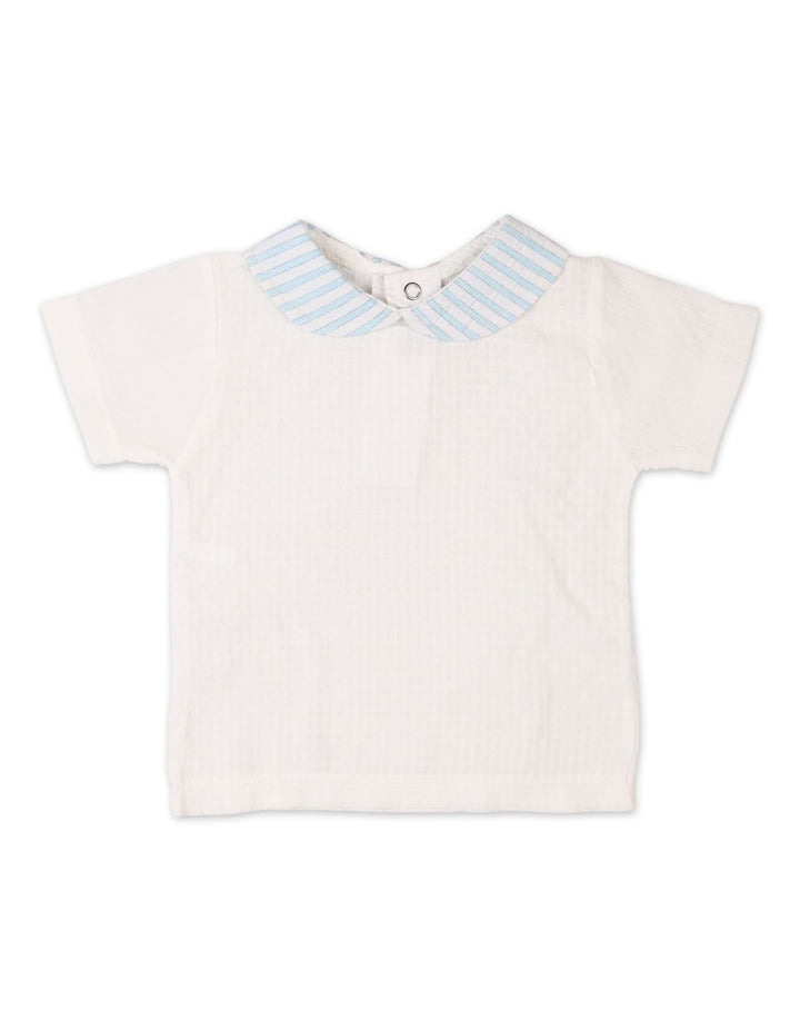 Infant Boys Summer Bodysuit Blue Premium Turkish Collection at Zubaidas Pakistan