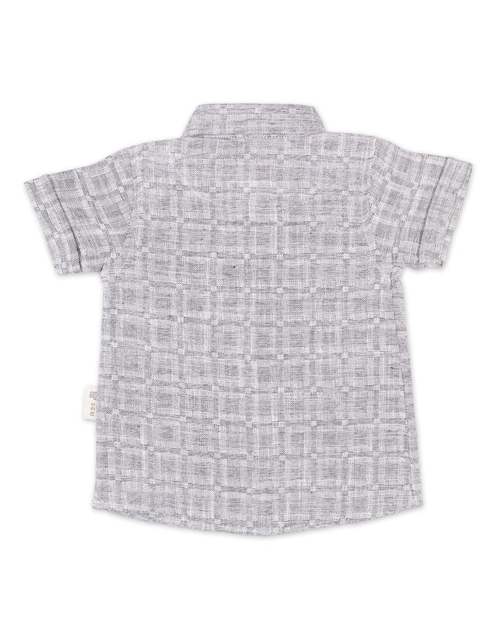 Infant Boys Summer Suits Light Grey Navy Premium Turkish Collection at Zubaidas Best Online Baby Store in Pakistan