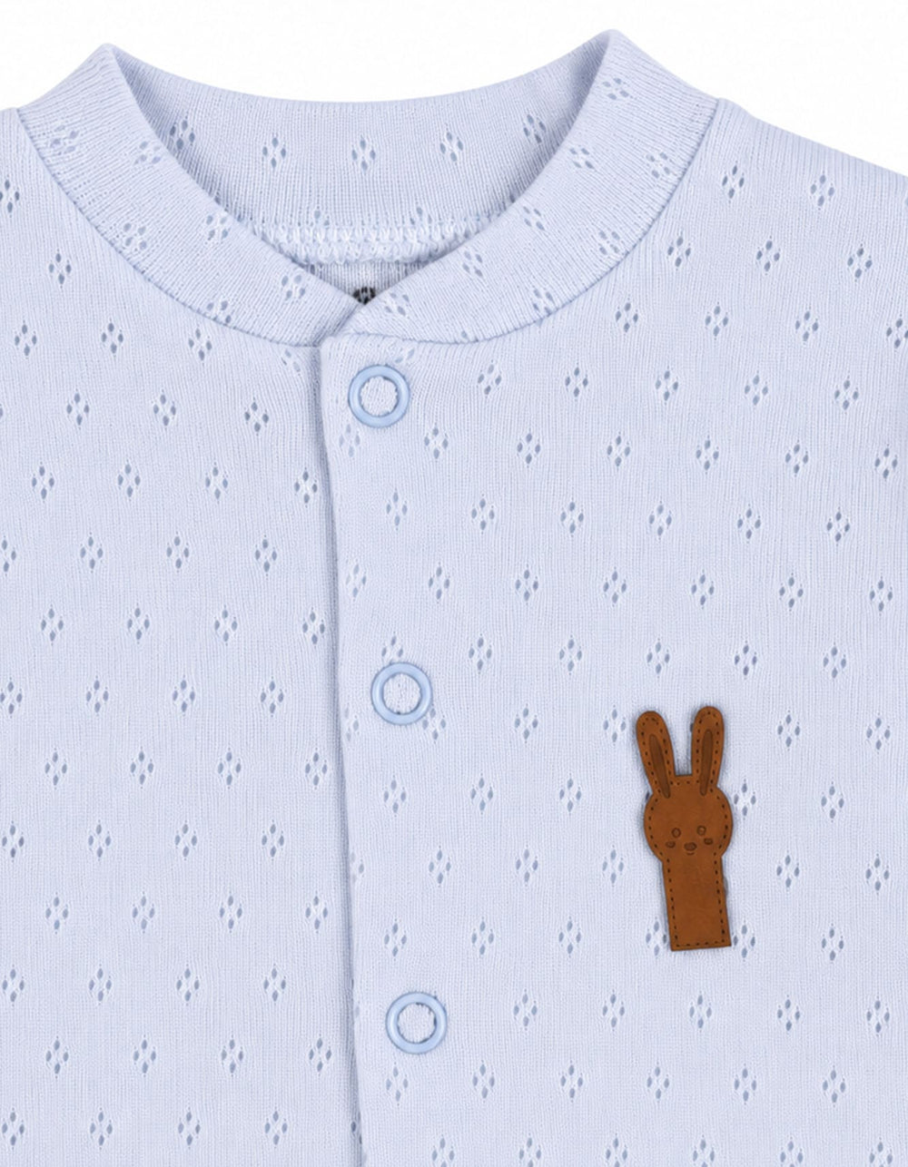 Infant Boys Winter Romper with Cap Light Blue at Zubaidas Pakistan