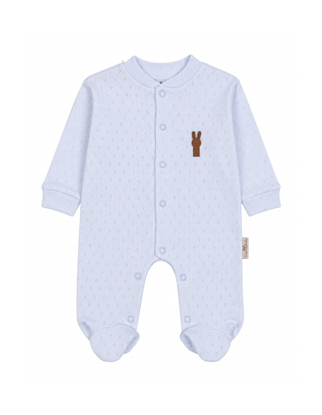 Infant Boys Winter Romper with Cap Light Blue at Zubaidas Official Pakistan