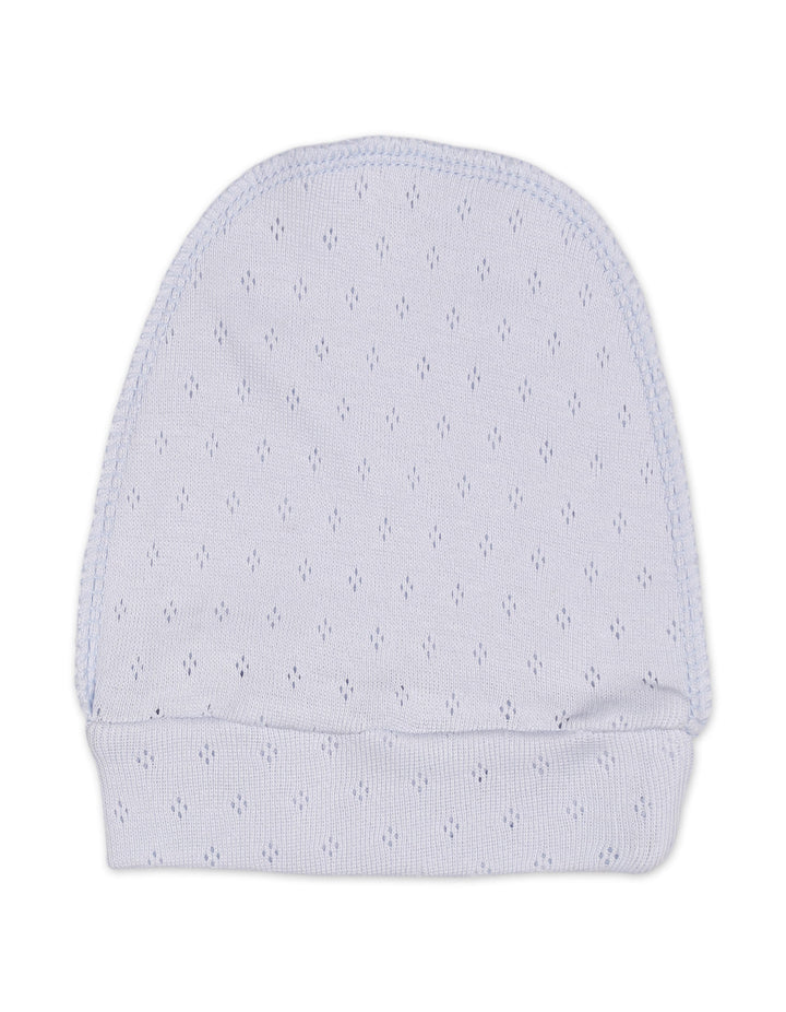 Infant Boys Winter Romper with Cap Light Blue at Zubaidas Online Pakistan