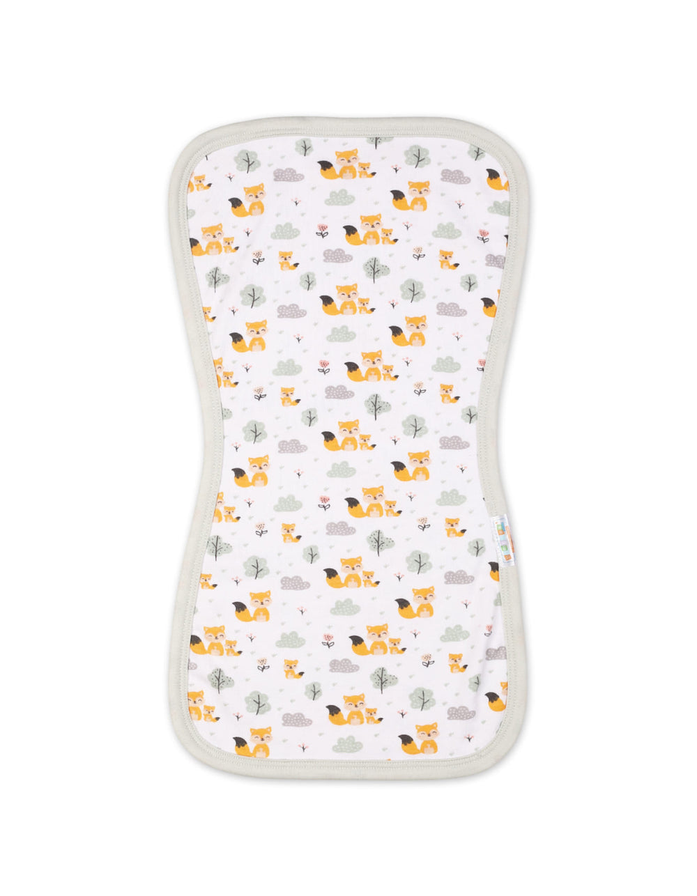 Infant Burp Cloth Pack of 3  Bambies Fox Theme at Zubaidas Official Pakistan