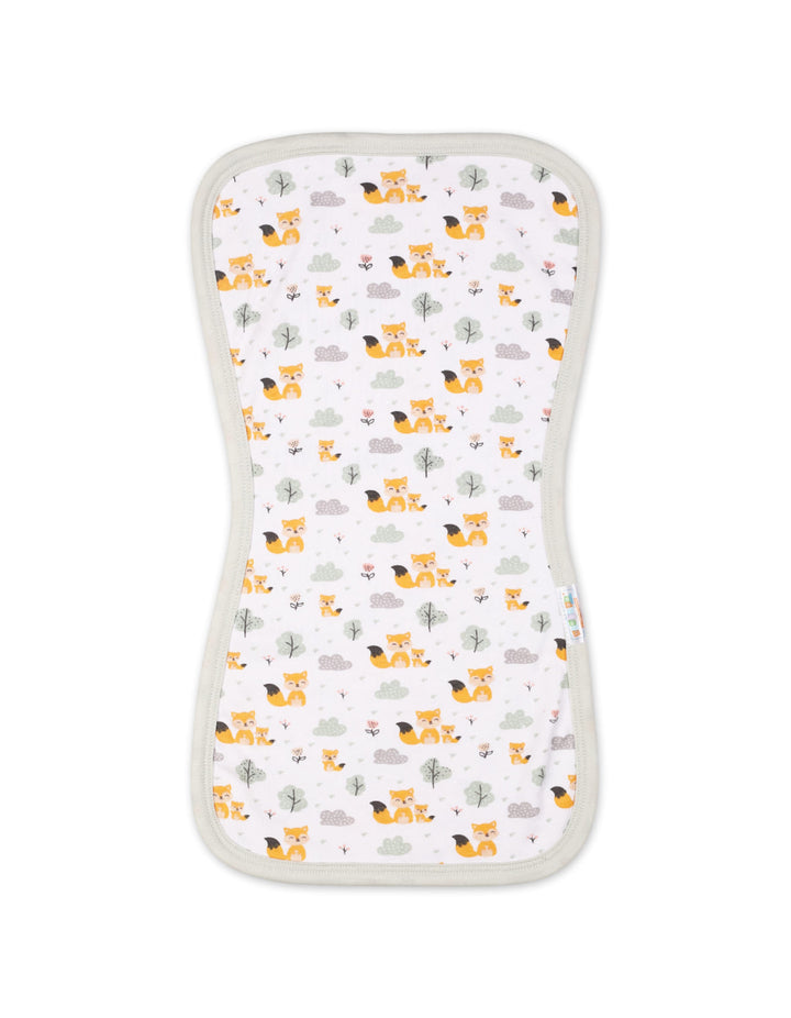 Infant Burp Cloth Pack of 3  Bambies Fox Theme at Zubaidas Official Pakistan