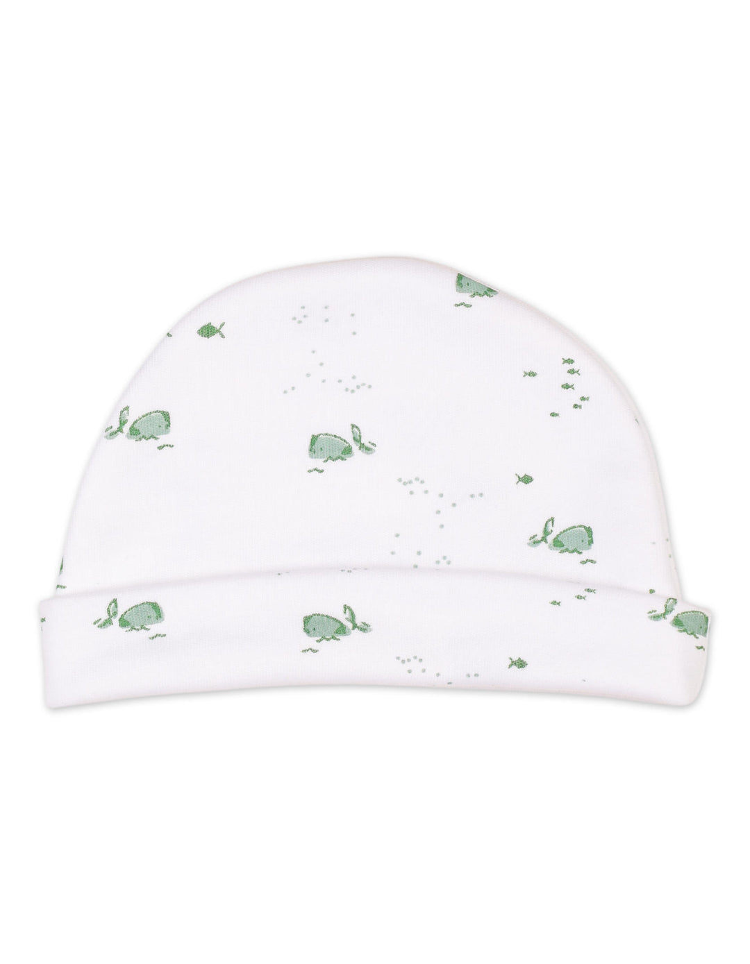 Infant Cap Bambies Marine Printed White at Zubaidas