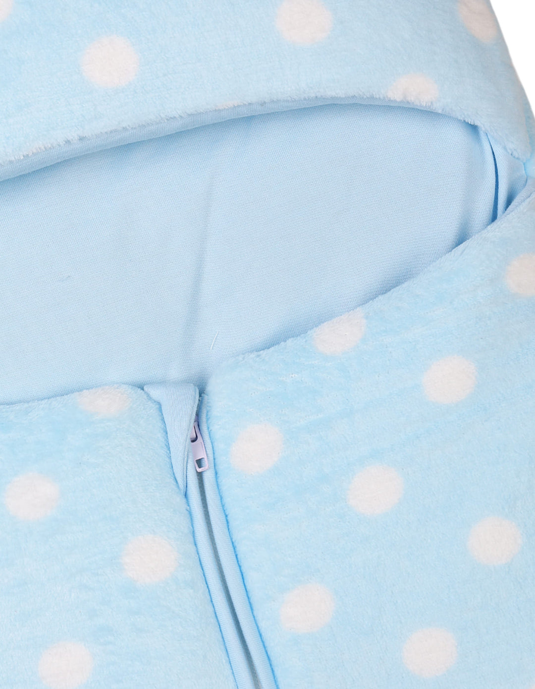 Infant Carry Nest Bambies Polka Dot Print Light Blue at Zubaidas Pakistan