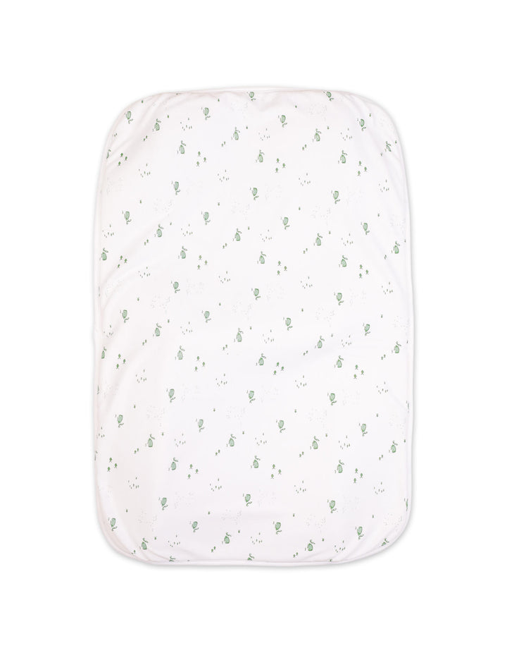 Infant Changing Sheet Bambies Marine Printed White at Zubaidas