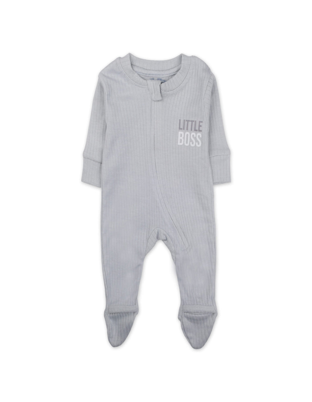 Infant Clothing Gift Set 6 Pcs Little Boss Grey at Zubaidas Official Pakistan