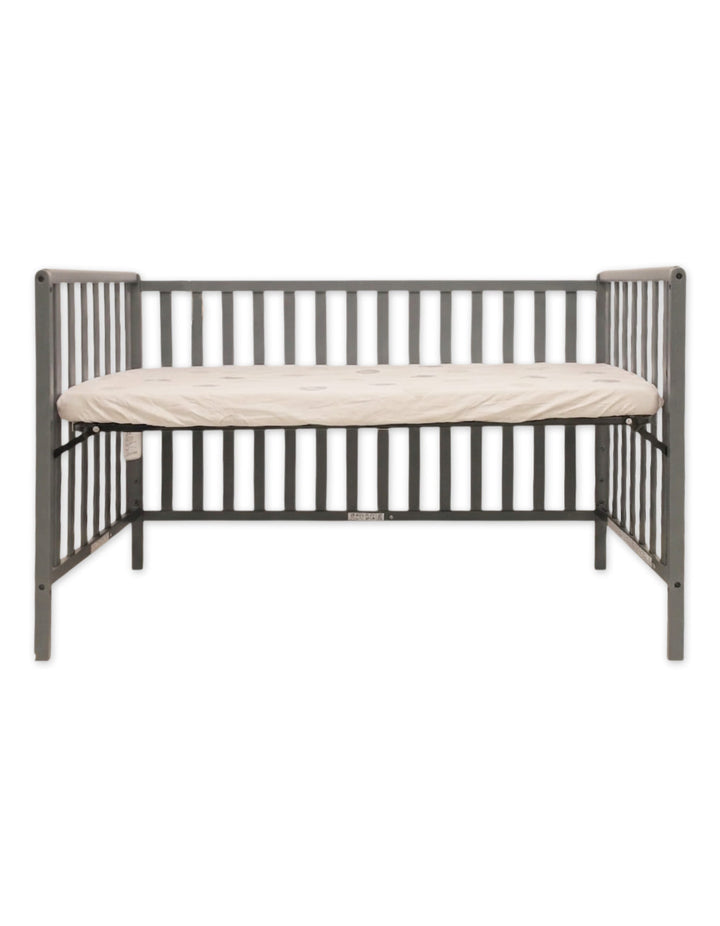 Infant Cot Fitted Sheet Minimalist Grey Dots at Zubaidas Official Pakistan