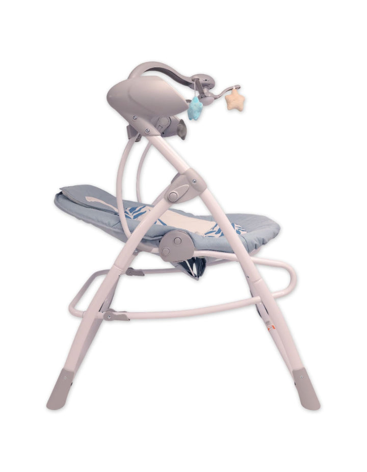 Infant Electric Foldable Swing and Rocker Bambies Blue BM-SW-007 at Zubaidas Official Pakistan 