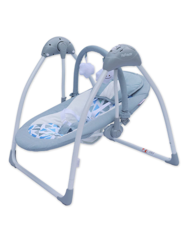 Infant Electric Foldable Swings Bambies Blue BM-SW-003 at Zubaidas