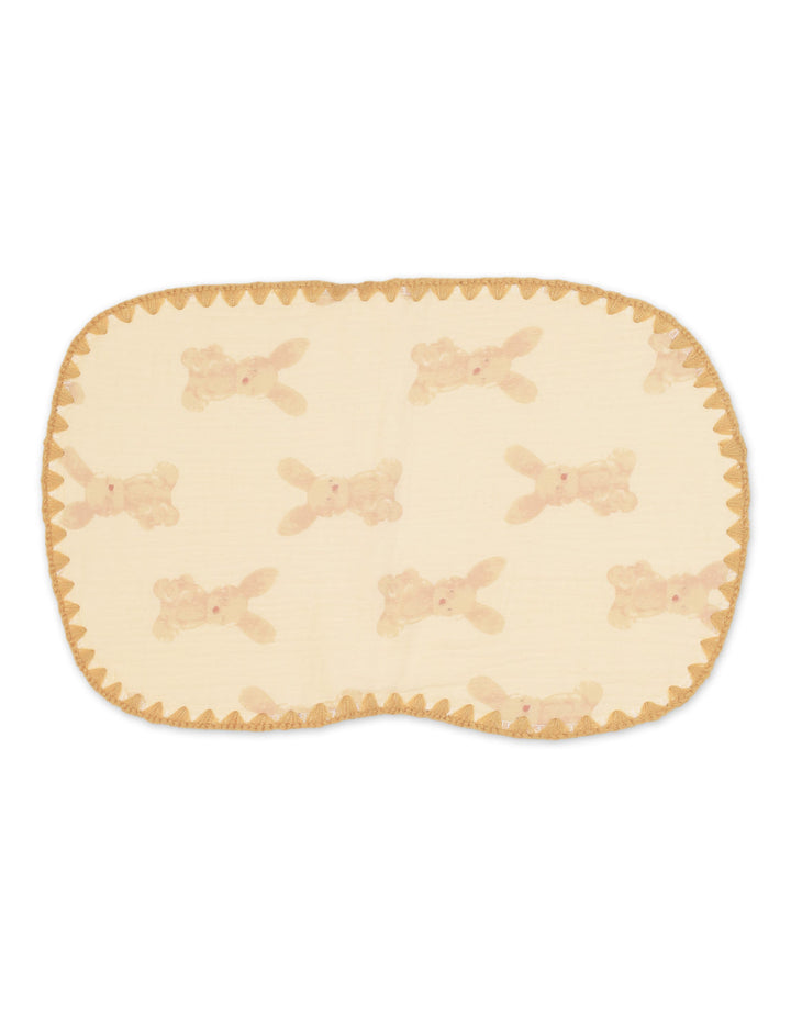 Baby Flat Pillow Rabbit Beige at Zubaidas