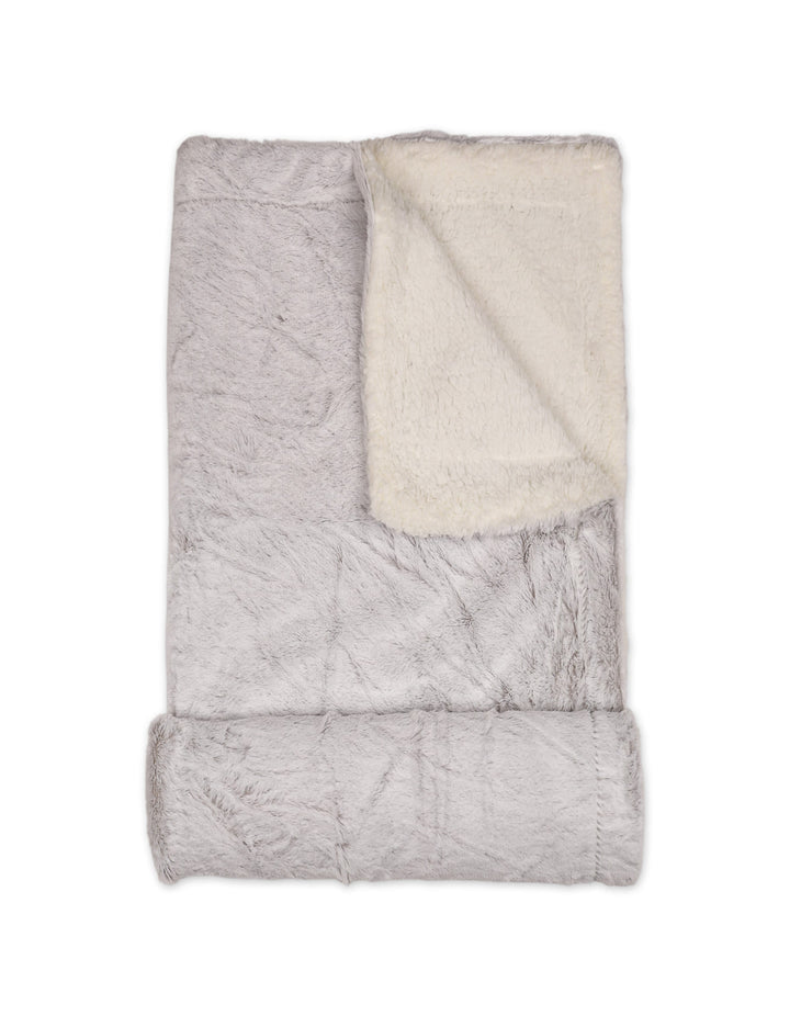 Infant Fluffy Blanket Grey at Zubaidas