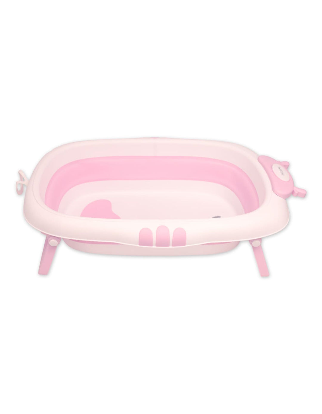 Infant Foldable Bath Tub Bambies Pink BB-BC-004 at Zubaidas Official Pakistan